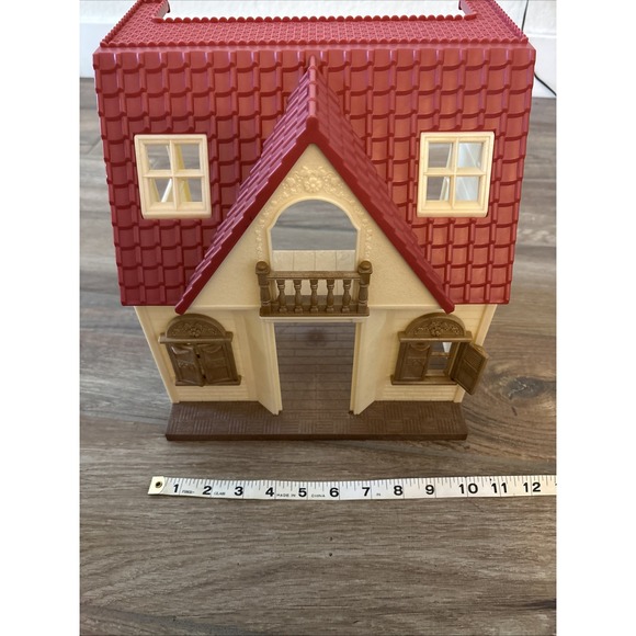 Vintage Sylvanian Families Calico Critters Red Roof Cozy Cottage - Picture 6 of 8
